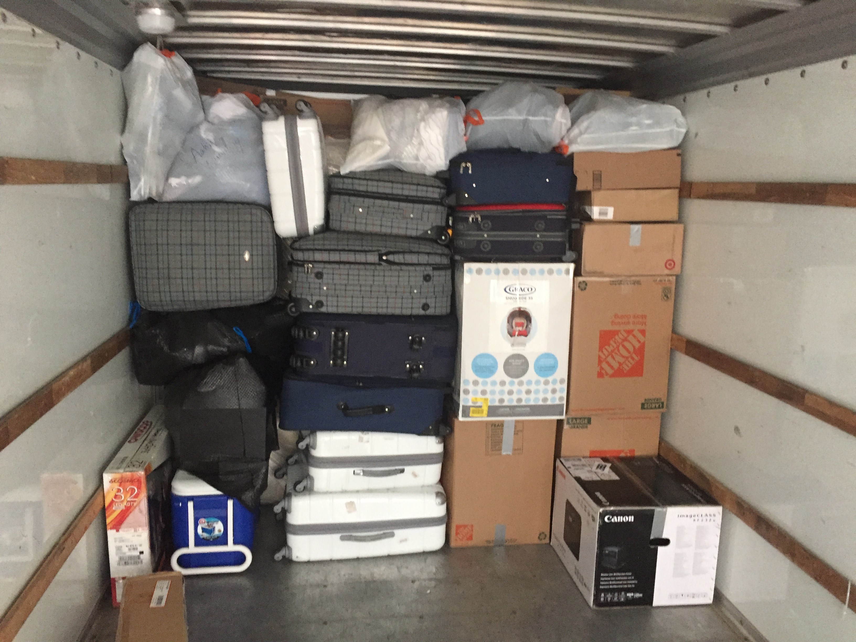 Majestic Mover crew finishing a next-day delivery in the New York metro